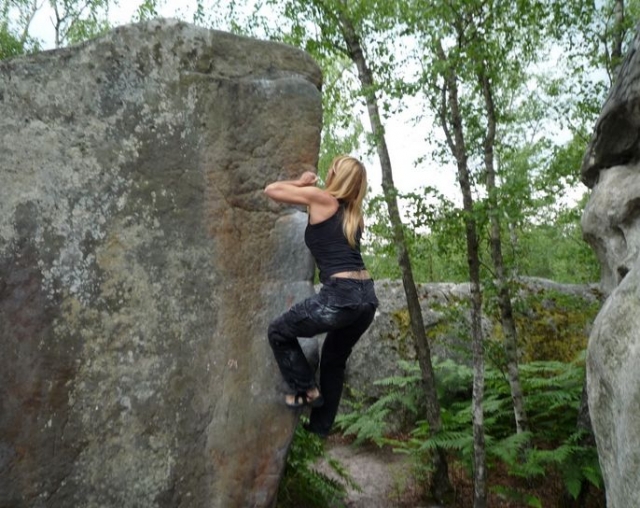 Bloc a Fontainebleau
